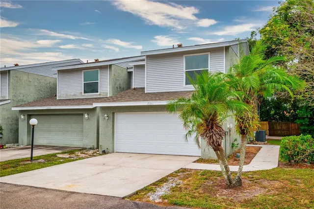 a view of front door of house