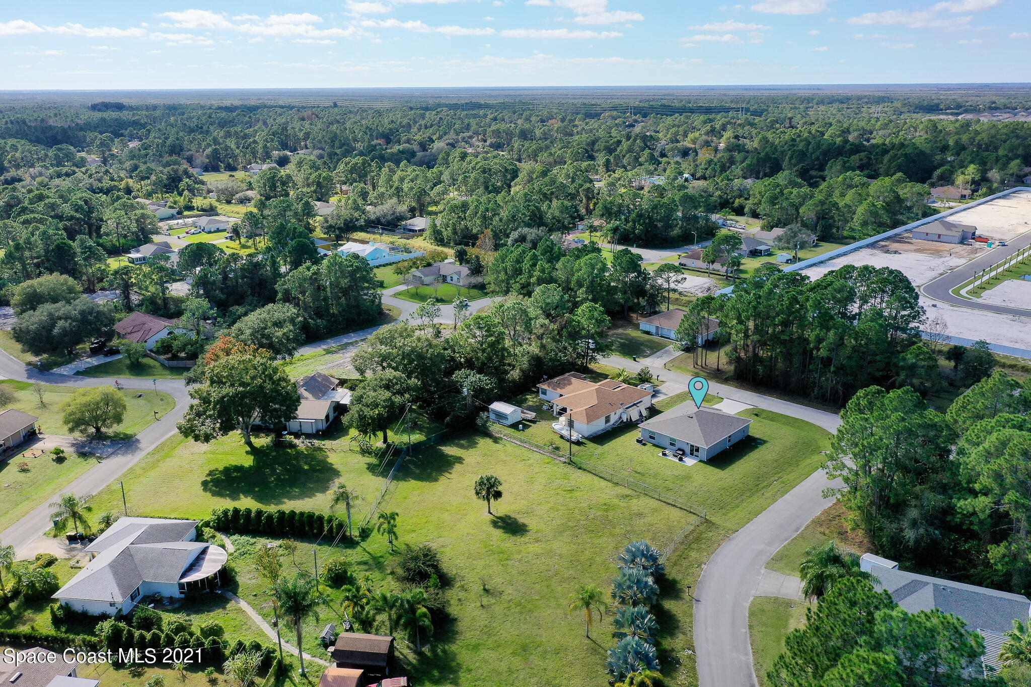 271 Wendover Road Southwest Palm Bay, FL 32908 - Photo 29 of 35 an aerial view of multiple house