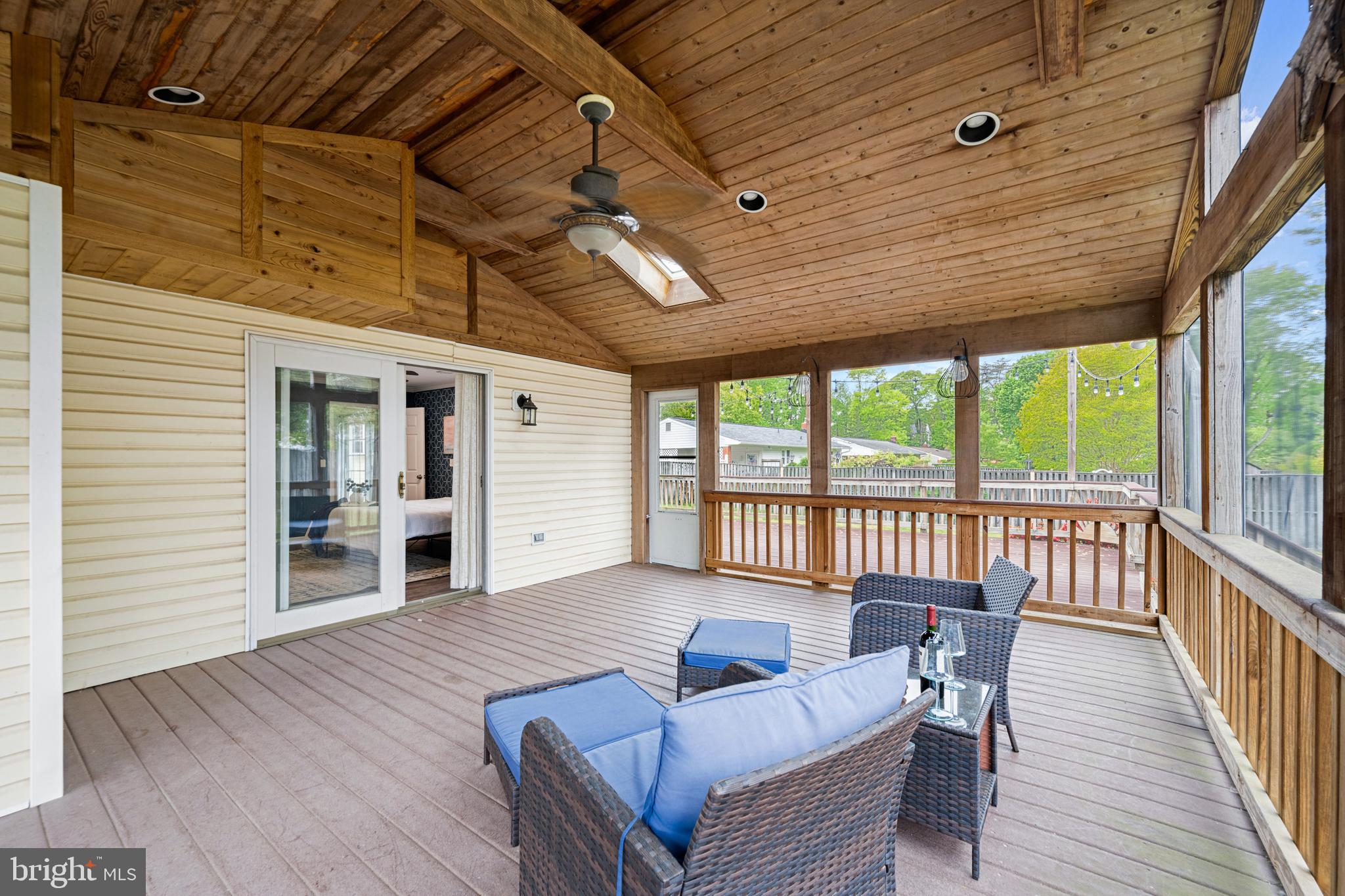 1410 Valley Creek Road Severn, MD 21144 - Photo 22 of 47 a balcony with furniture