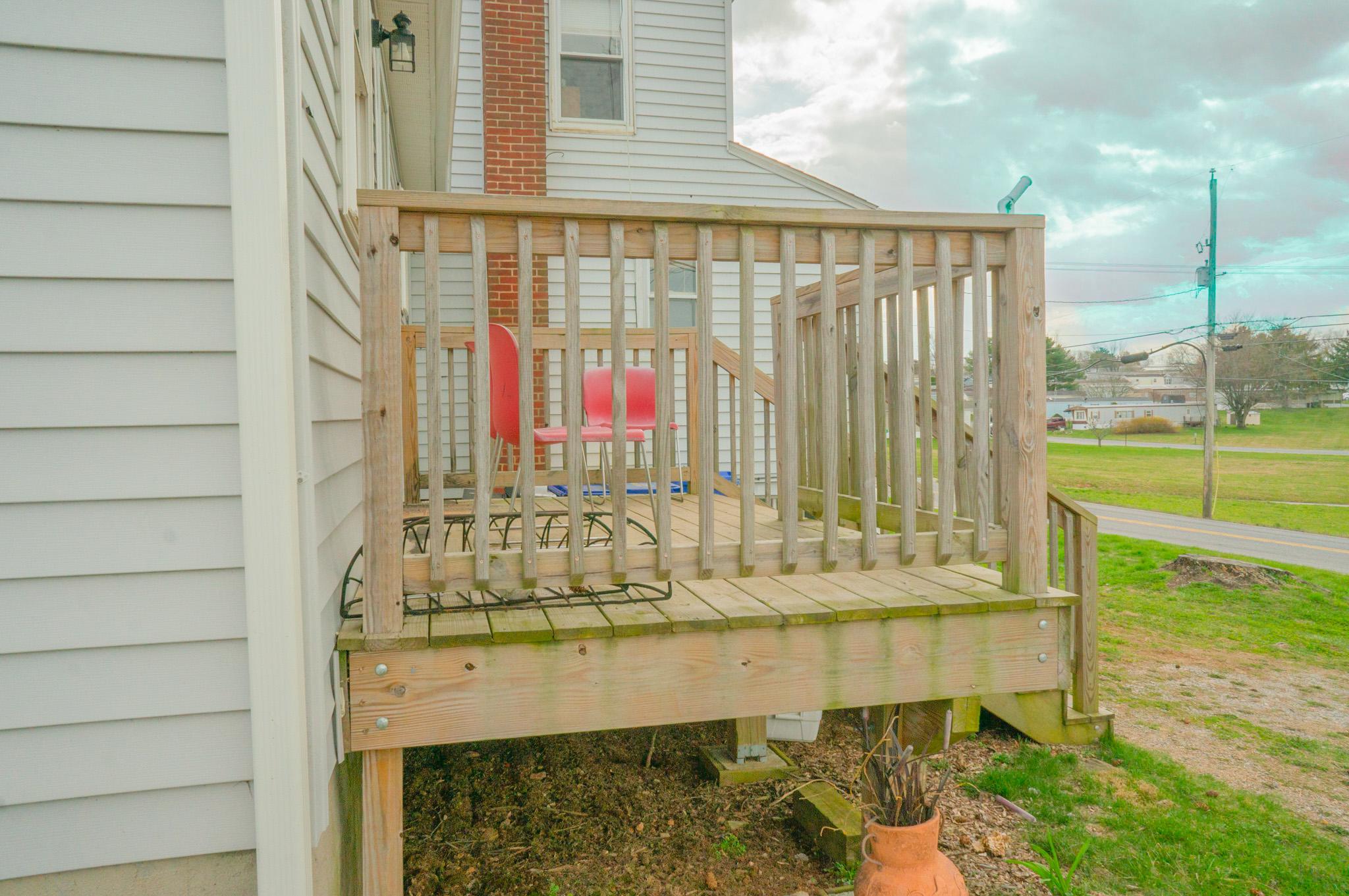 14803 Mt Olivet Road Stewartstown, PA 17363 - Photo 15 of 81 Charming deck for outdoor relaxation.