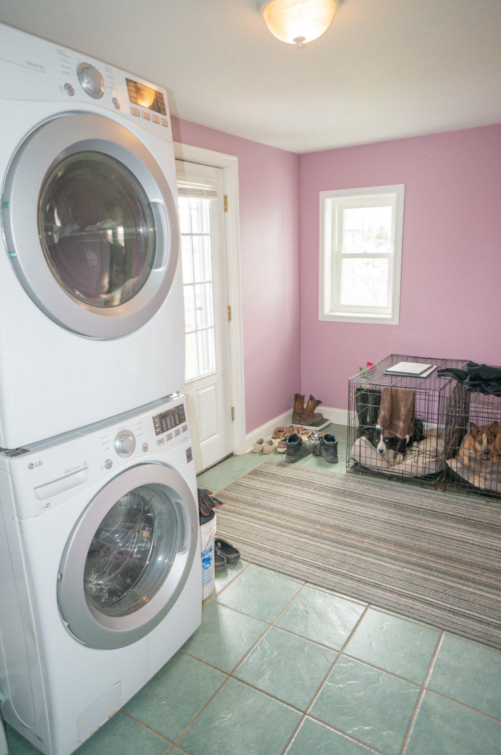 14803 Mt Olivet Road Stewartstown, PA 17363 - Photo 23 of 81 Bright laundry room with playful charm.