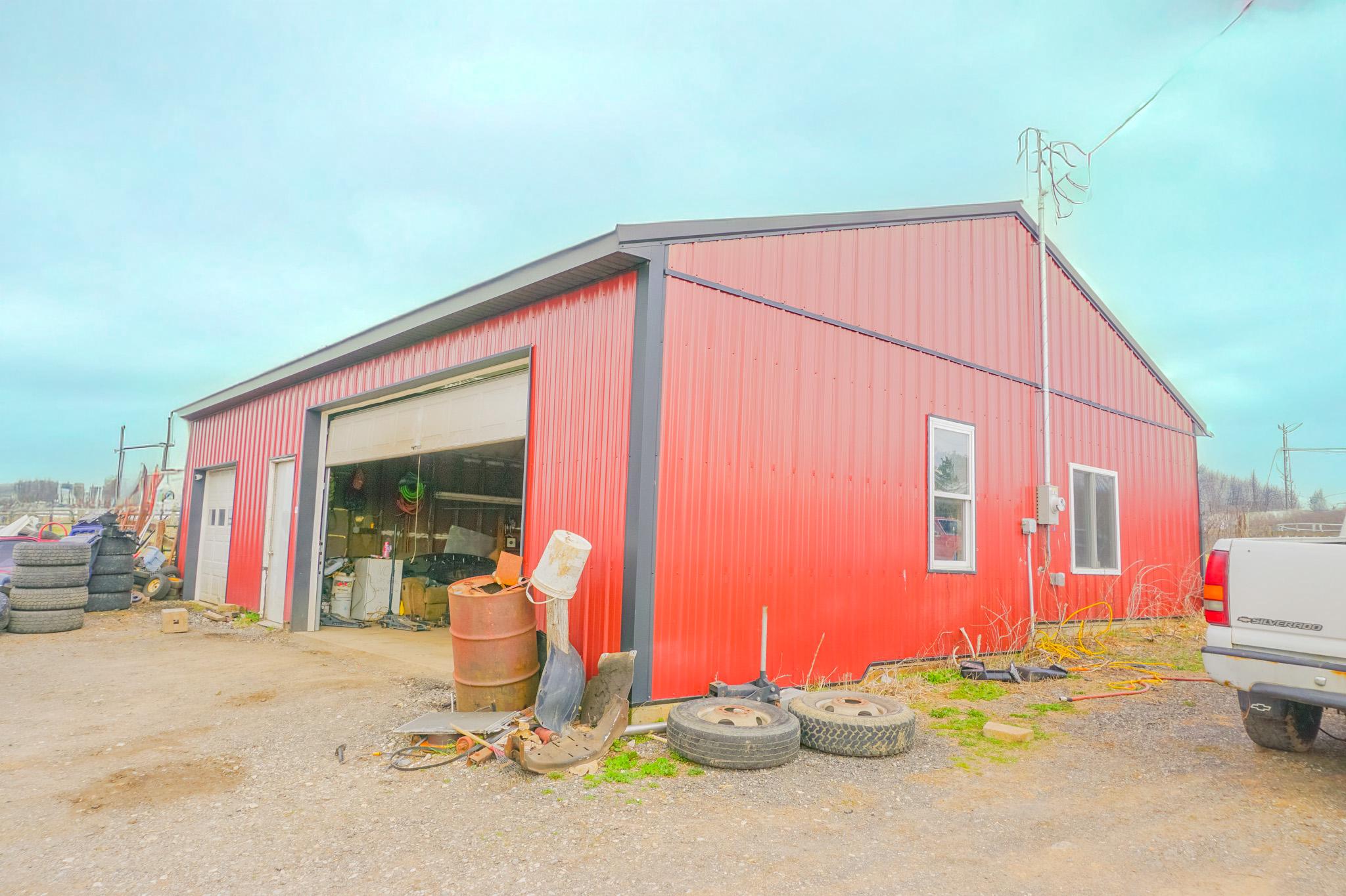14803 Mt Olivet Road Stewartstown, PA 17363 - Photo 6 of 81 Vibrant red barn with industrial charm.