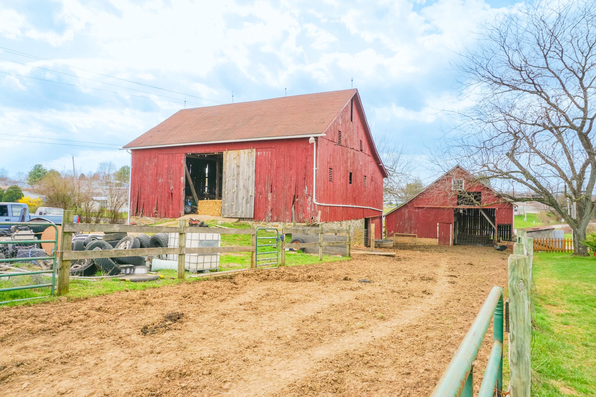 14803 Mt Olivet Road Stewartstown, PA 17363 - Photo 69 of 81 Charming red barn on a sunny day.