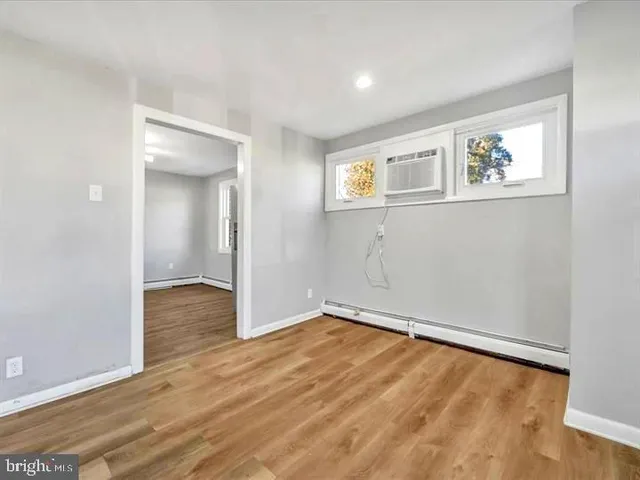wooden floor in an empty room