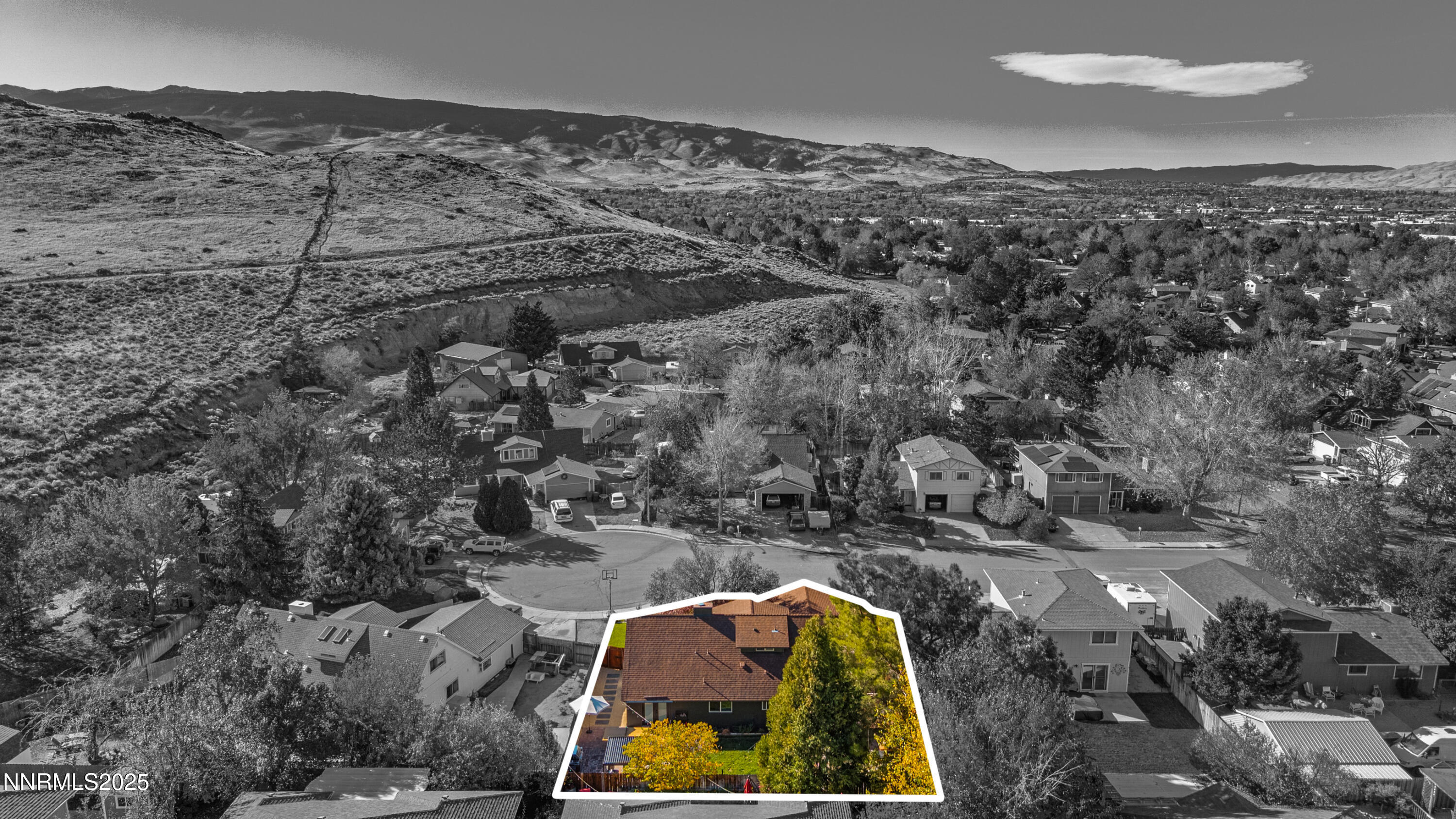 7520 Berryhill Drive Reno, NV 89511 - Photo 66 of 72 an aerial view of house with outdoor space