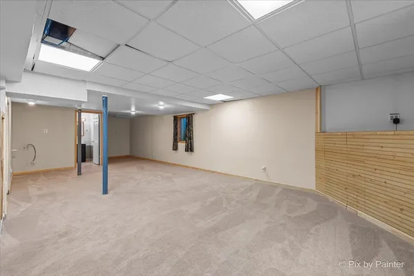 a view of empty room