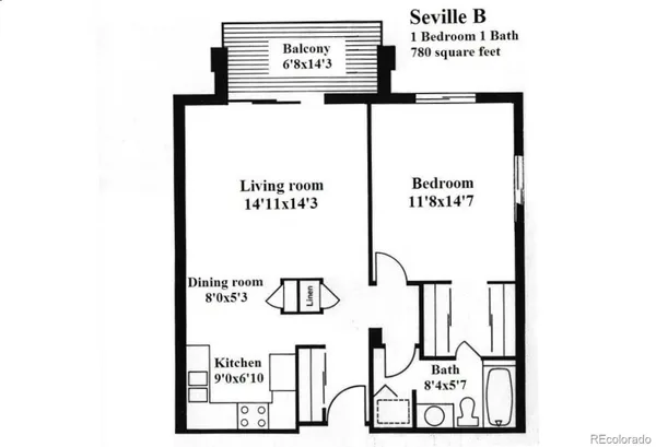 a front view of a building with street view