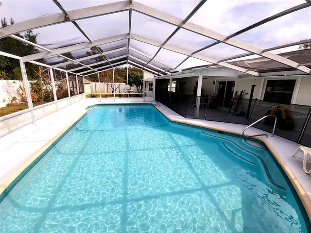 a view of indoor pool