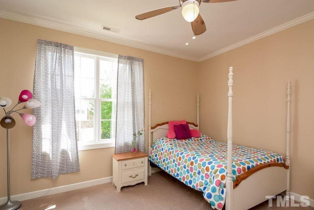 2913 Elmfield Street Raleigh, NC 27614 - Photo 23 of 30 Second Floor Bedroom 3 with en-suite bathroom