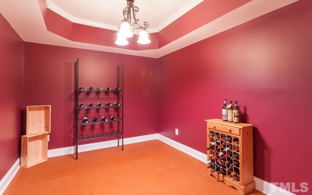 2913 Elmfield Street Raleigh, NC 27614 - Photo 27 of 30 Basement Wine Cellar