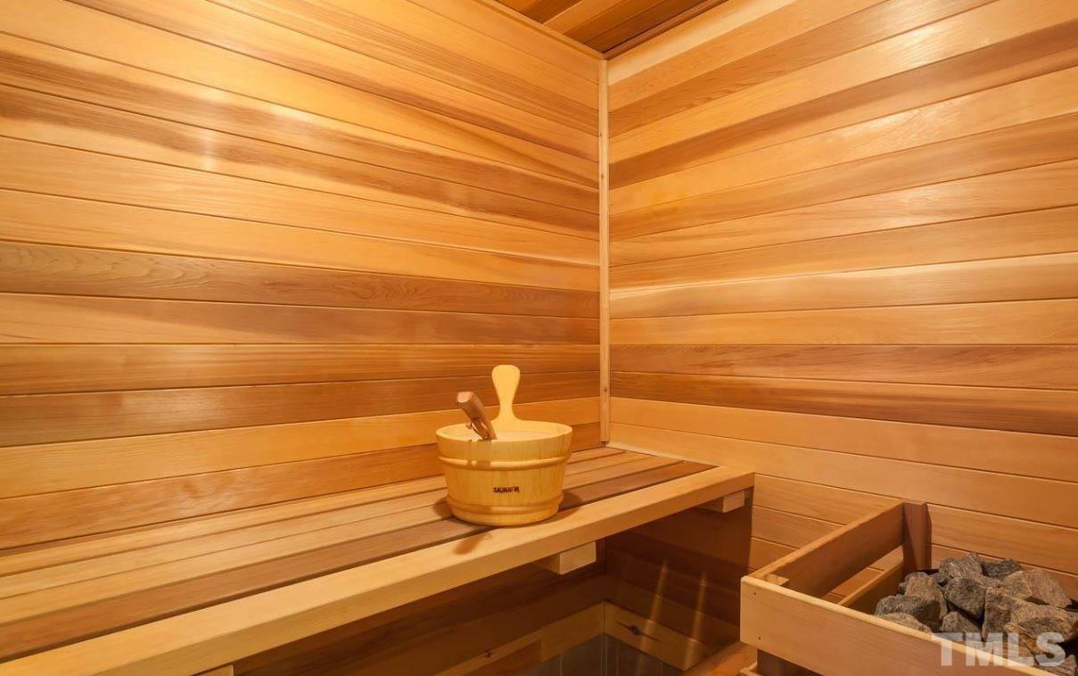 2913 Elmfield Street Raleigh, NC 27614 - Photo 28 of 30 Relaxing spa-style sauna in basement