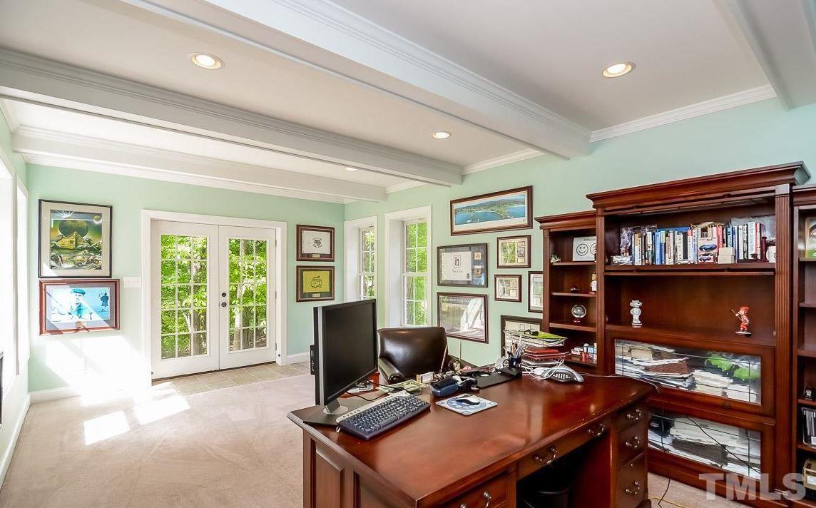 2913 Elmfield Street Raleigh, NC 27614 - Photo 29 of 30 Bright office space under the third car garage