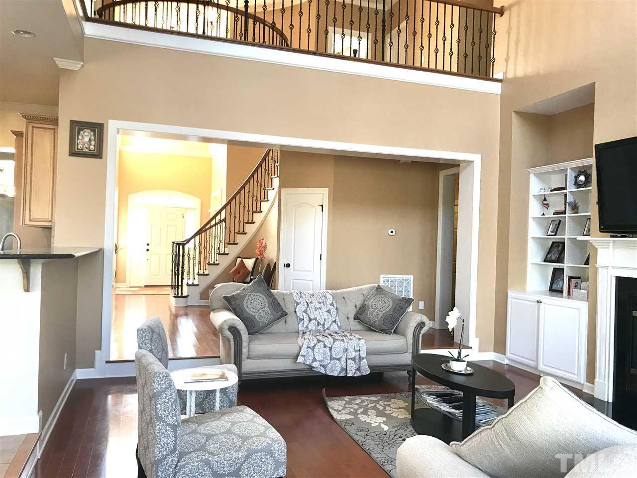 2913 Elmfield Street Raleigh, NC 27614 - Photo 6 of 30 Sunken Living Room showcasing Walkway.