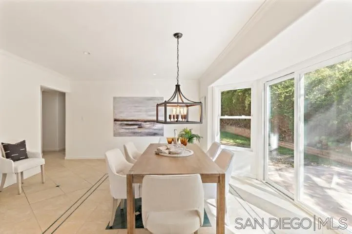 13311 Fallen Leaf Road Poway, CA 92064 - Photo 14 of 30 a view of a dining room with furniture window and outside view