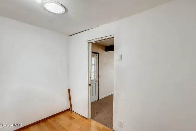 a view of empty room