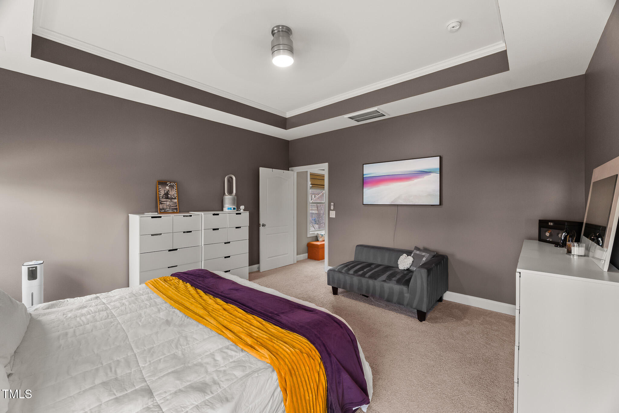 1715 Capstone Drive Durham, NC 27713 - Photo 25 of 53 a bedroom with bed and window