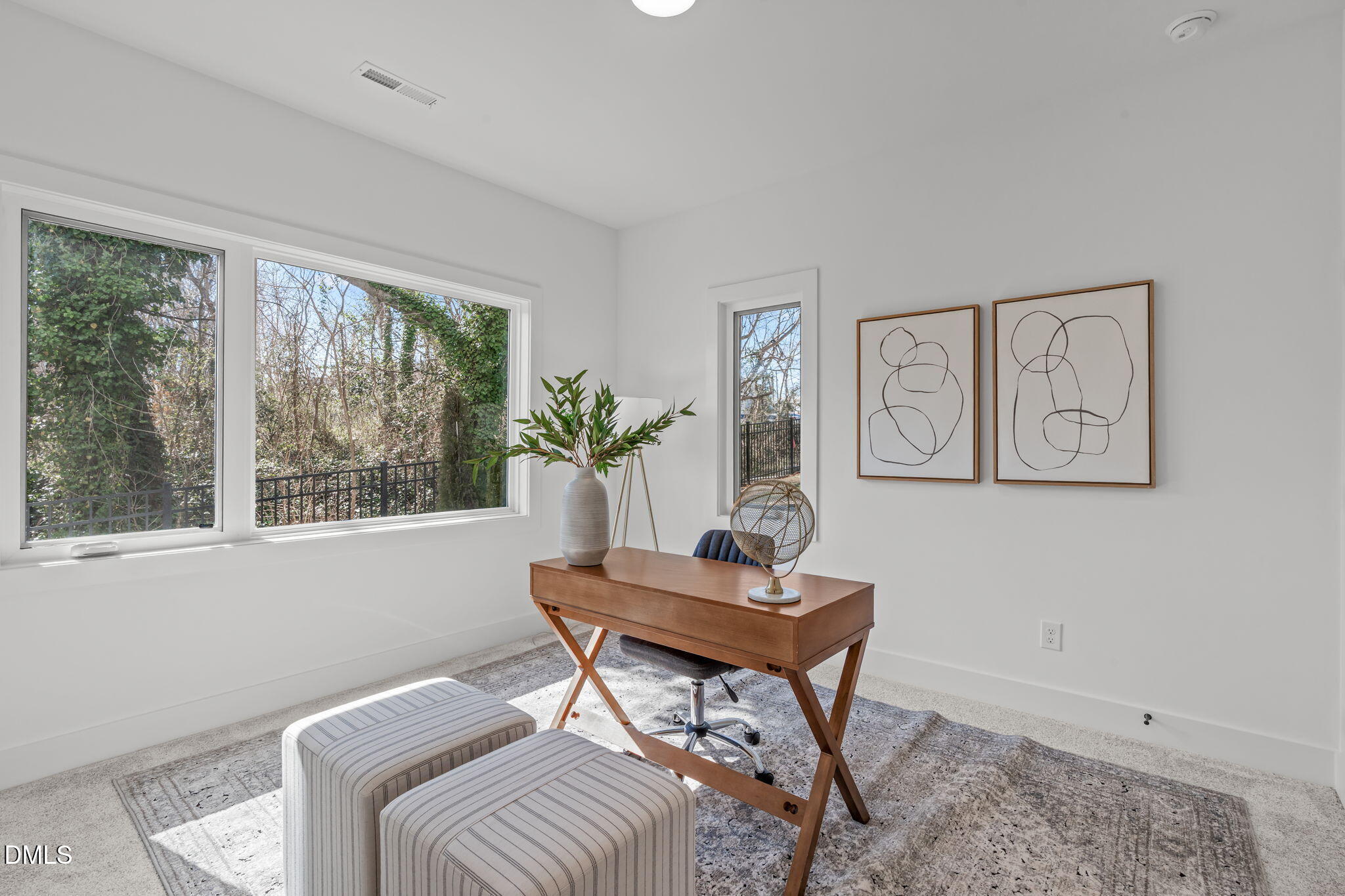 600 Rocky Knob Court Raleigh, NC 27601 - Photo 31 of 49 a workspace room with furniture and windows