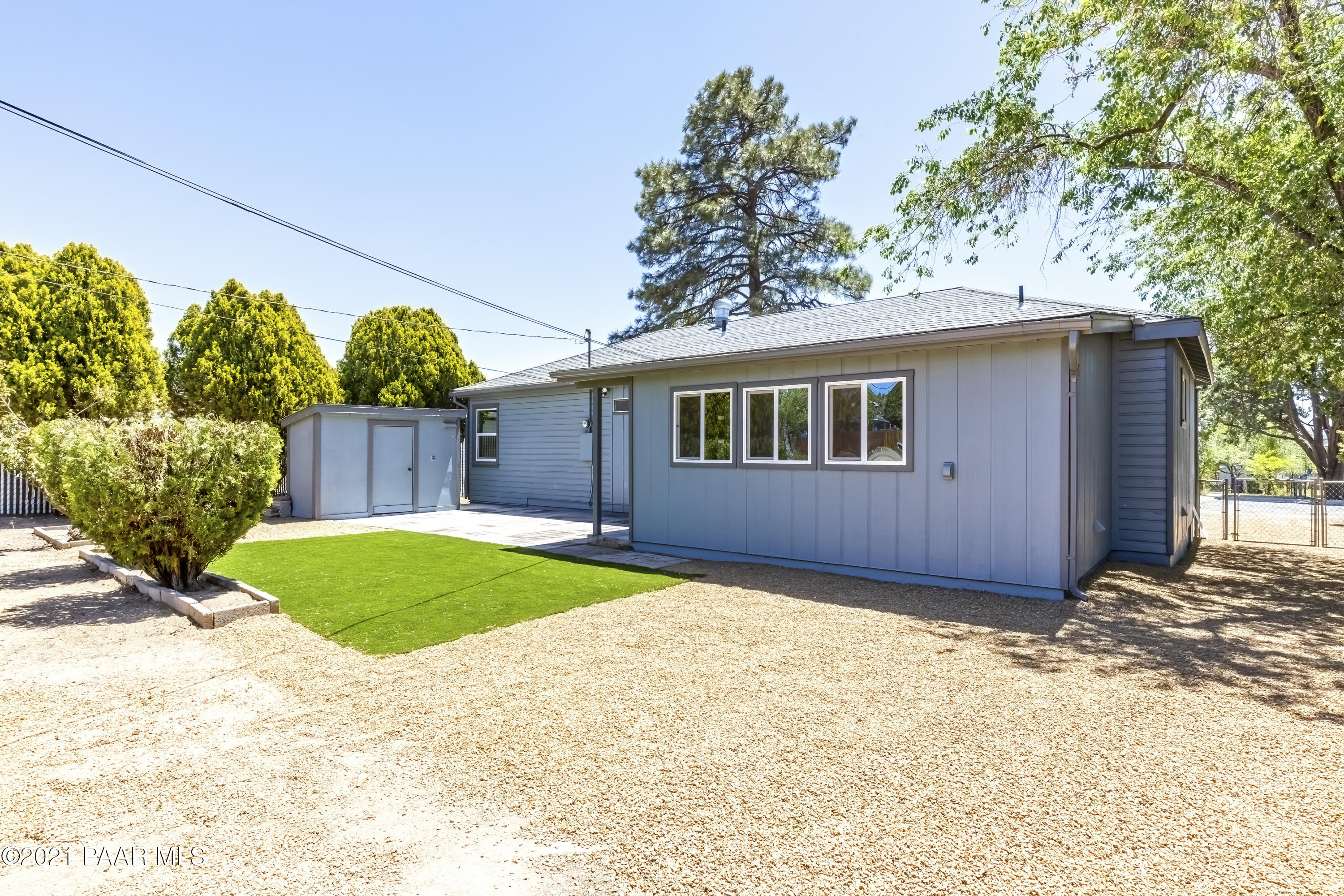 844 Flora Street Prescott, AZ 86301 - Photo 21 of 29 a view of a backyard