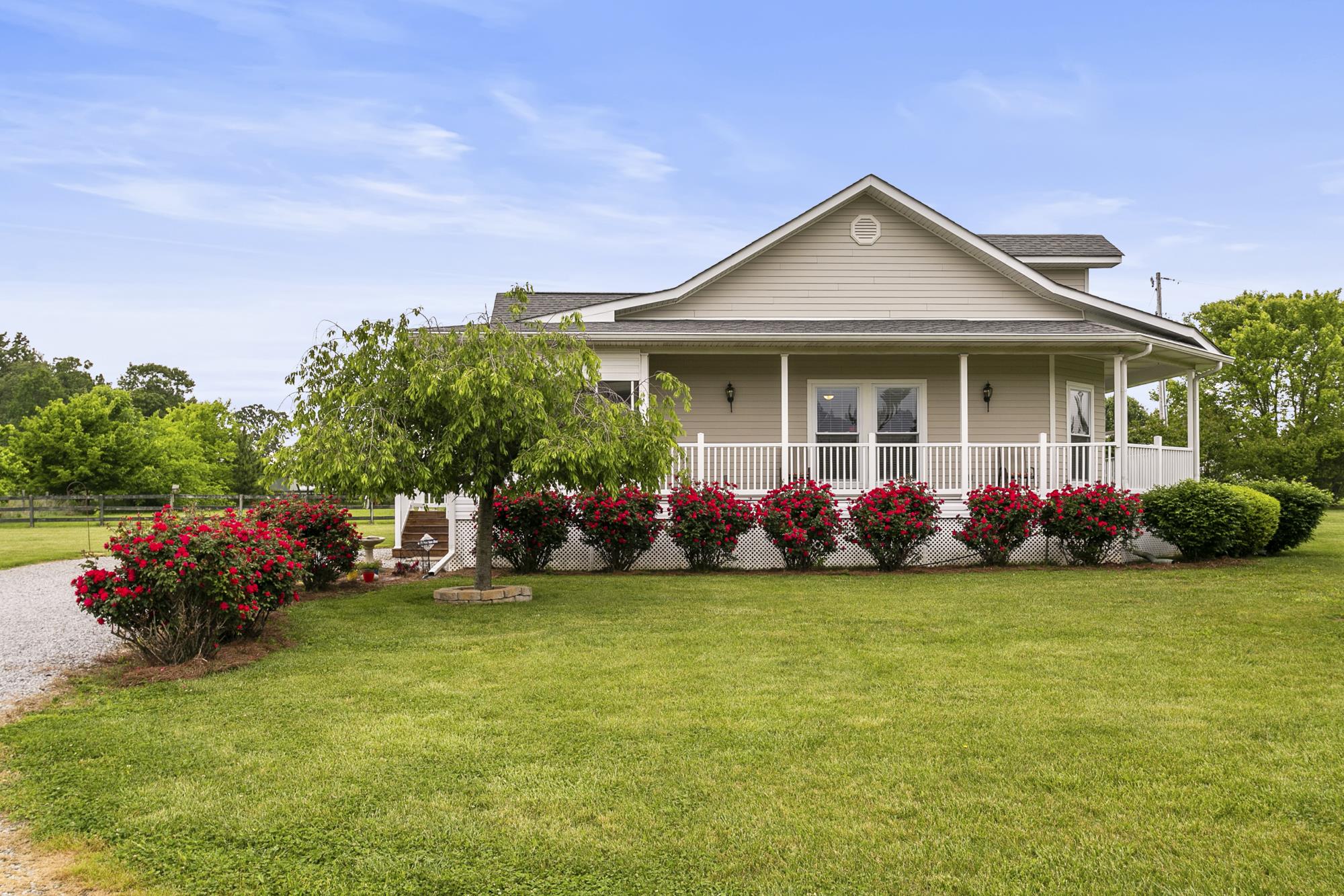 5154 Youngville Road Springfield, TN 37172 - Photo 21 of 30 a front view of a house with garden