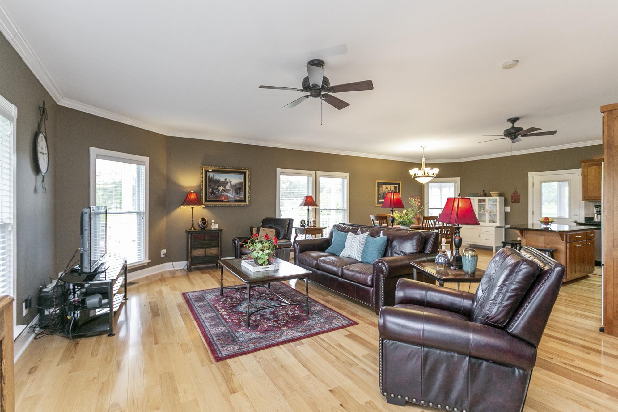 5154 Youngville Road Springfield, TN 37172 - Photo 30 of 30 a living room with furniture and a fireplace