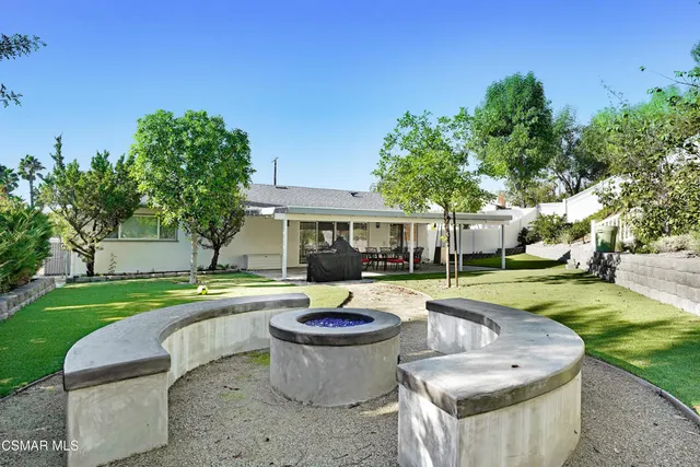 a view of a house with a park