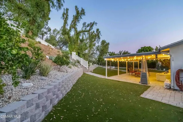 a view of swimming pool with an ocean view