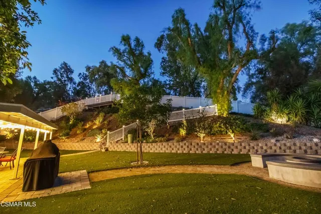 a view of outdoor space and yard