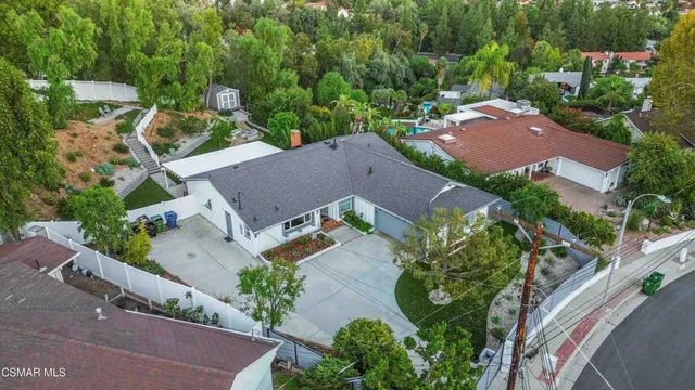 a view of outdoor space and deck
