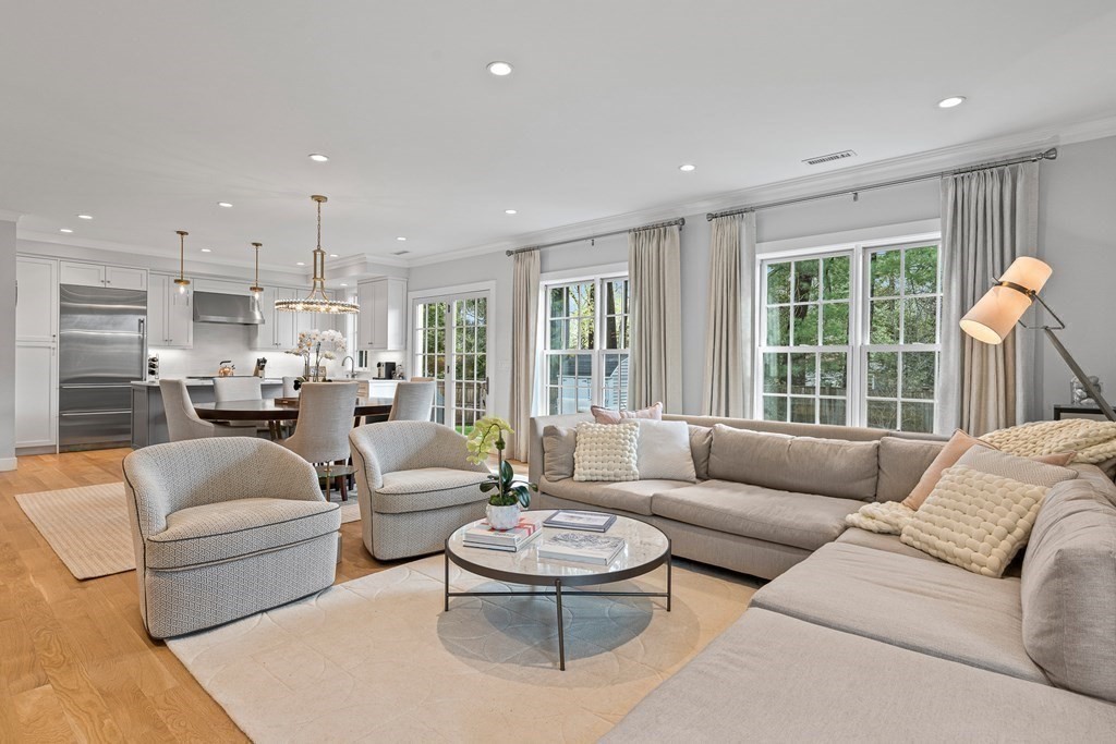 19 River Glen Road Wellesley, MA 02481 - Photo 12 of 31 a living room with furniture and a large window