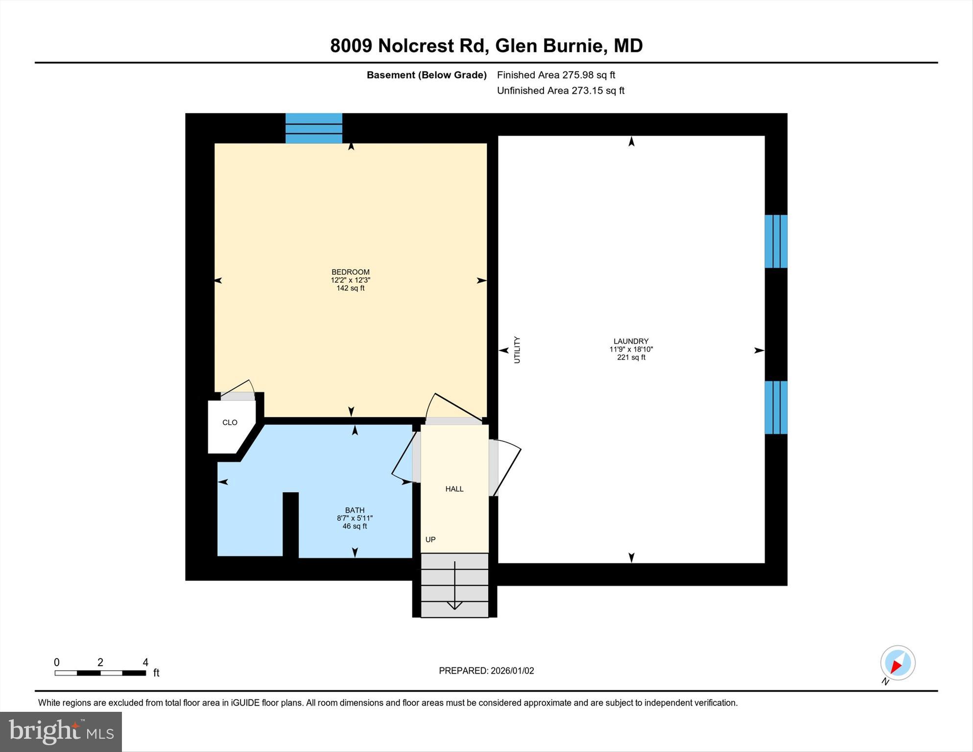 8009 Nolcrest Road Glen Burnie, MD 21061 - Photo 28 of 35 a picture of a bench in front of a mirror