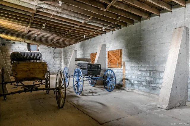 a view of storage and utility room