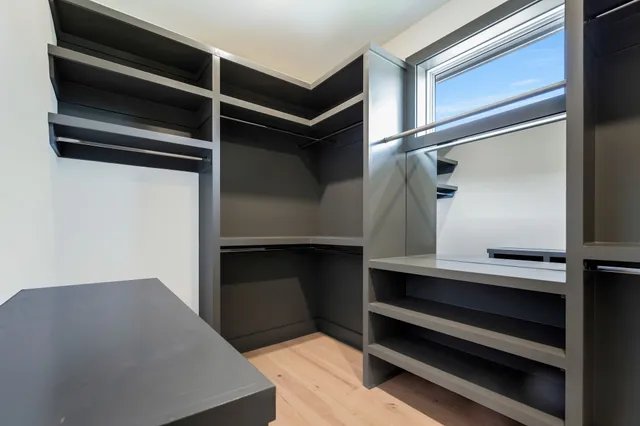 a view of walk in closet