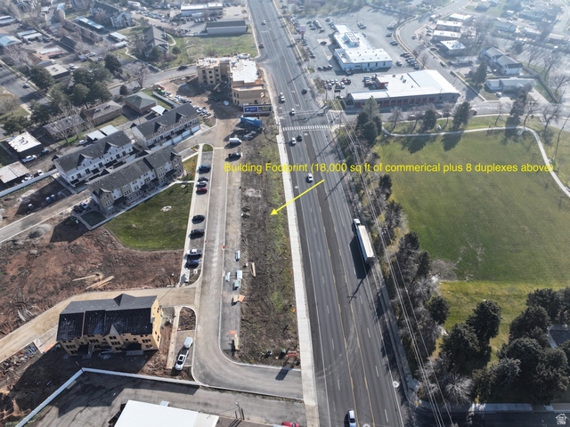 1676 North Main Street Layton, UT 84041 - Photo 7 of 8 Aerial view of property and surrounding area