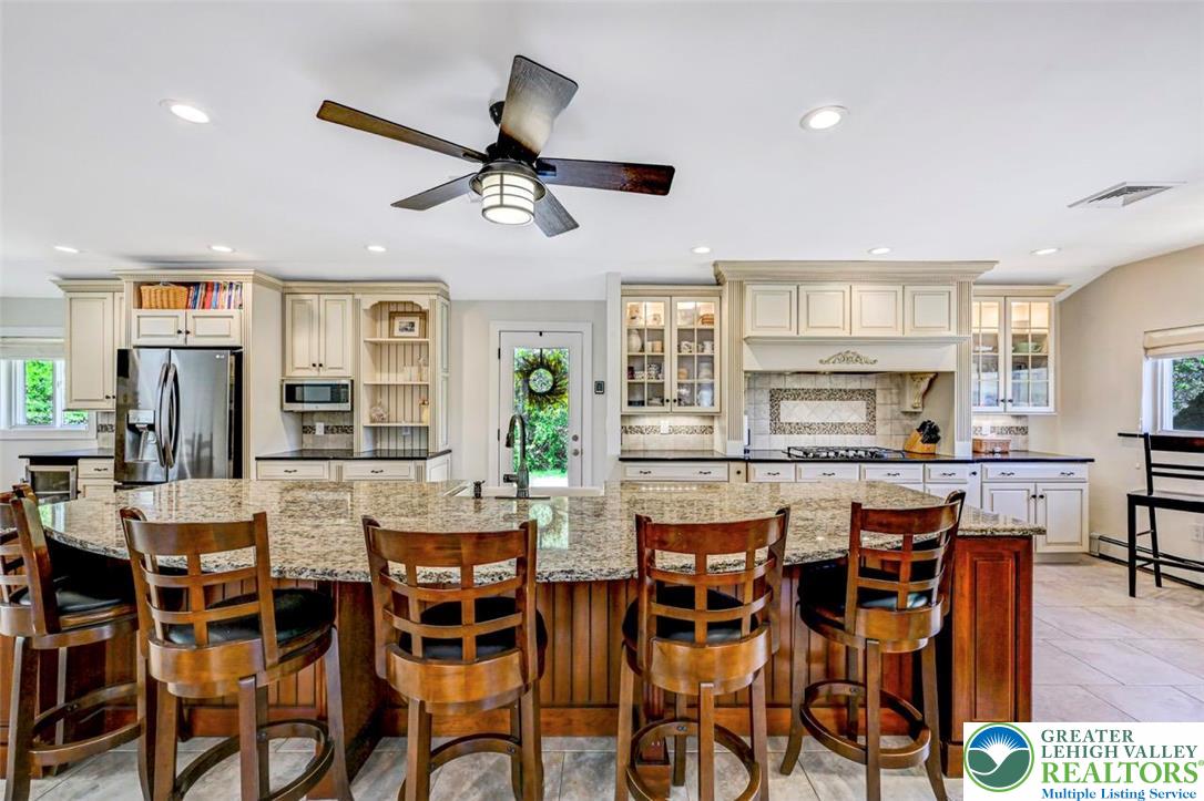 1284 Burger Hollow Road Effort, PA 18330 - Photo 24 of 100 Custom Wood Accented Granite Island