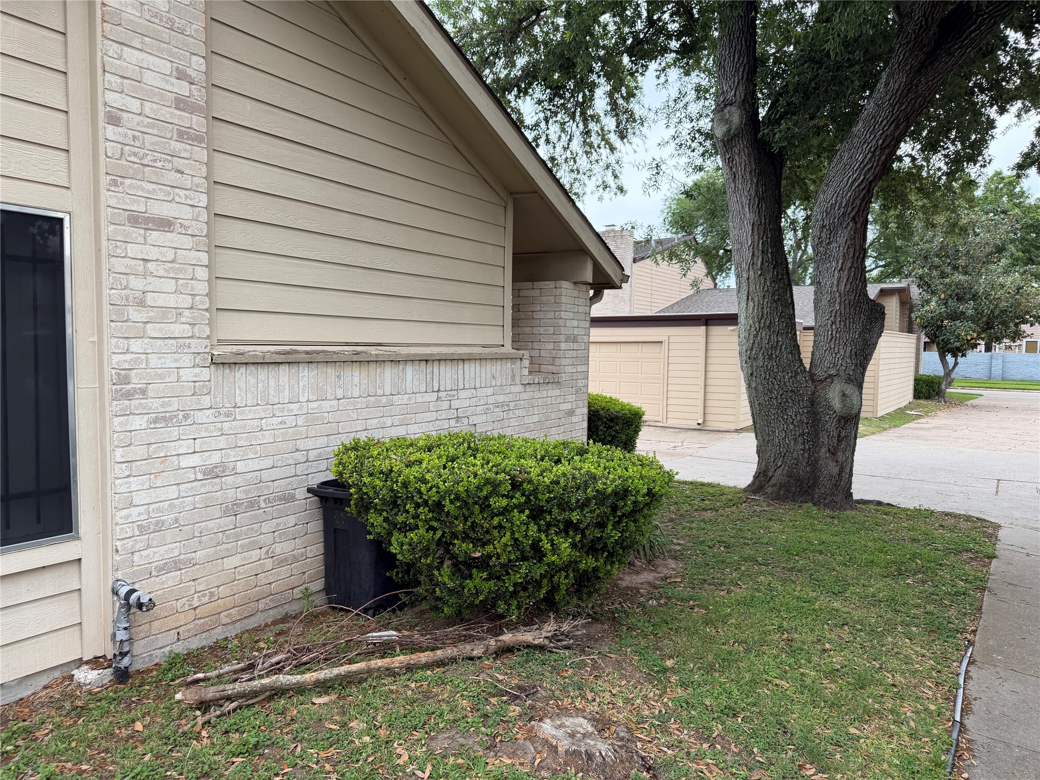 10362 Cook Road Houston, TX 77099 - Photo 3 of 16 a view of a house with a large tree and a yard