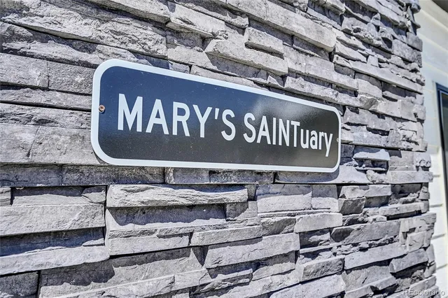 a close up of a street sign