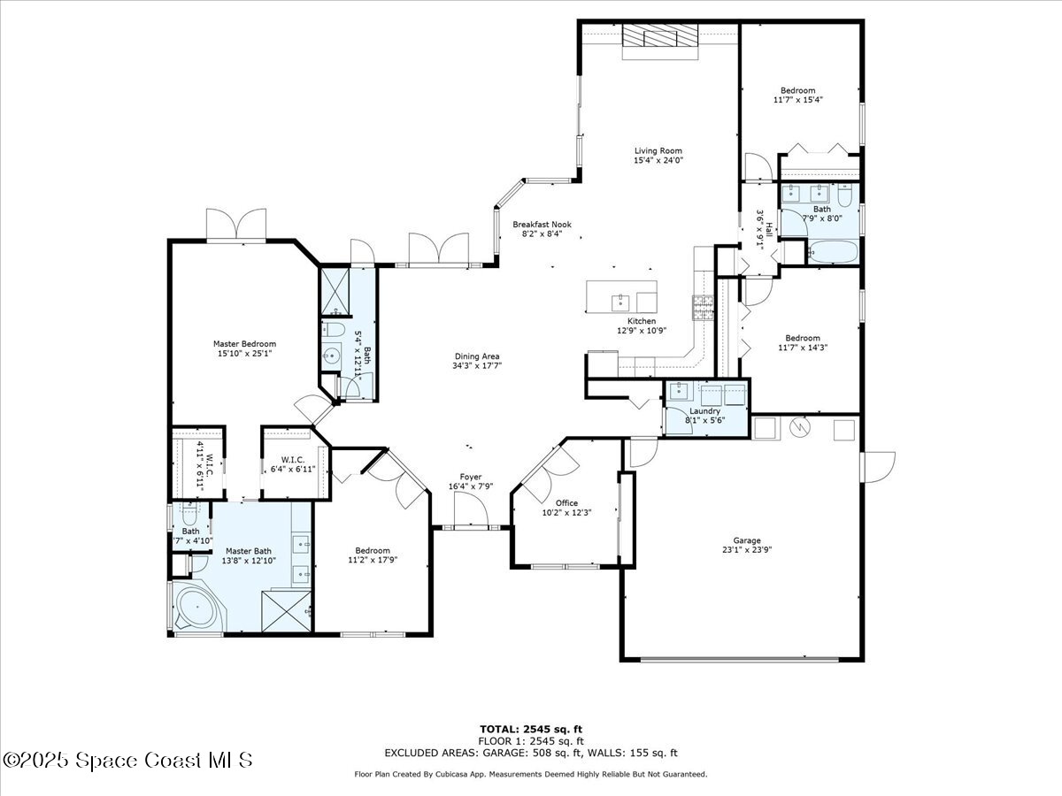 420 Rio Villa Boulevard Indialantic, FL 32903 - Photo 33 of 33 2D Floorplan