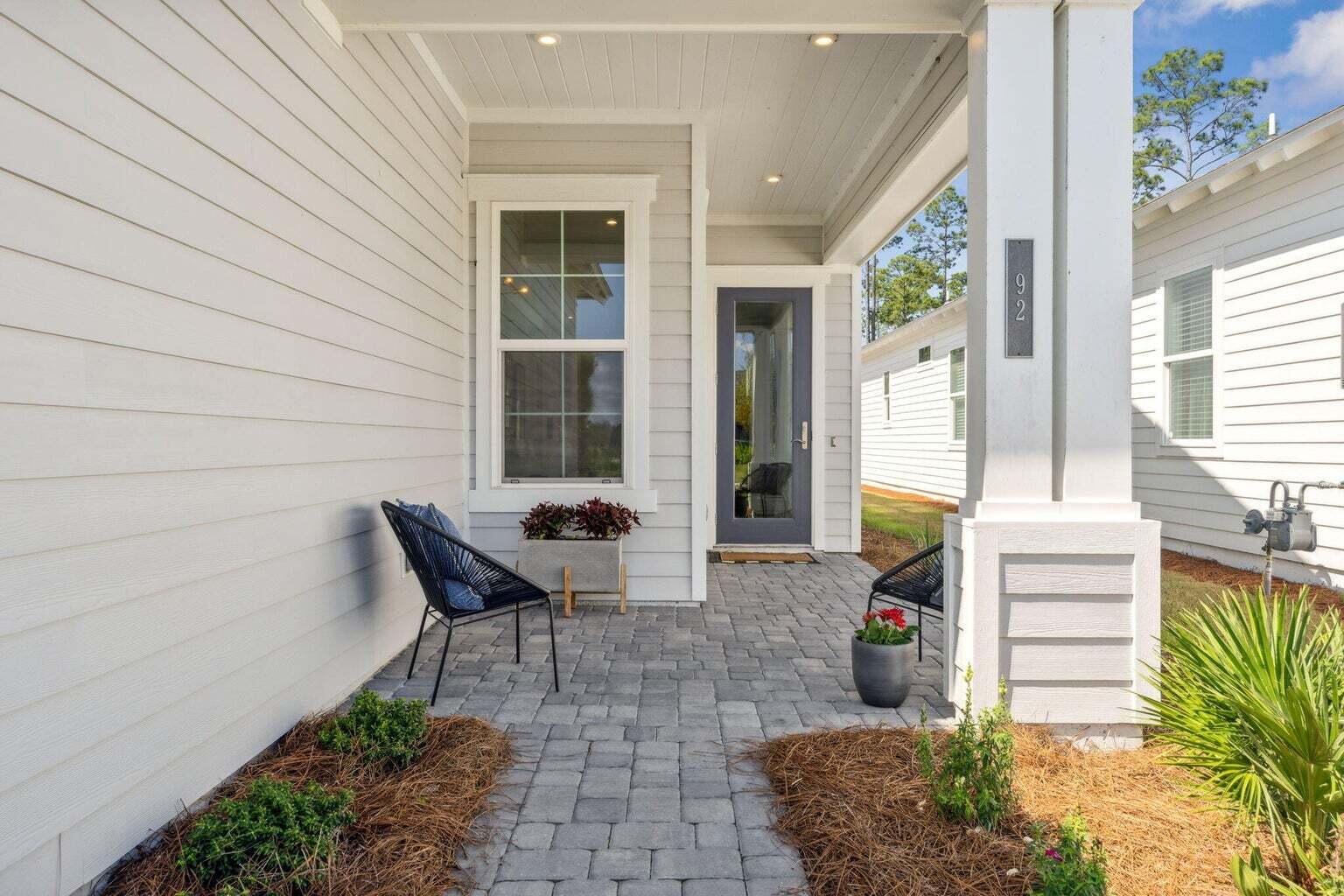 92 East Lafayette Rd Inlet Beach Inlet Beach, FL 32461 - Photo 5 of 51 a garden view with a seating space