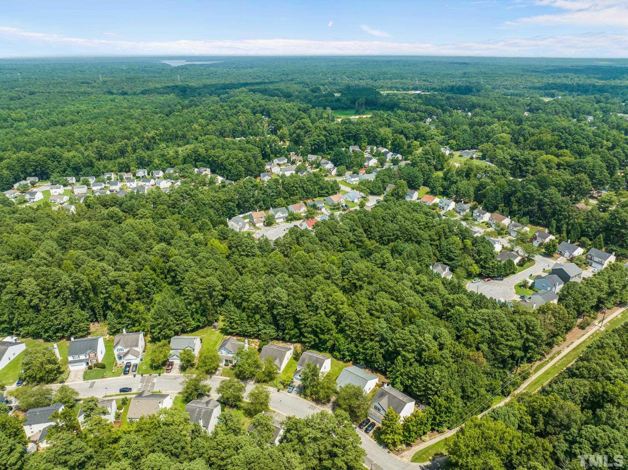 3801 Daniel Durham, NC 27703 - Photo 18 of 20 a view of a big yard with plants and a large tree