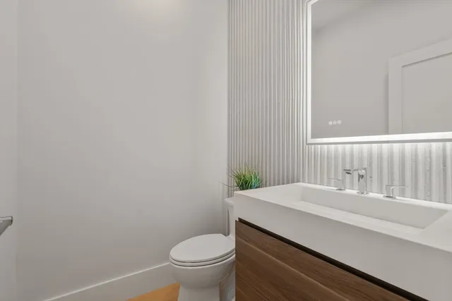 a bathroom with a sink and a toilet