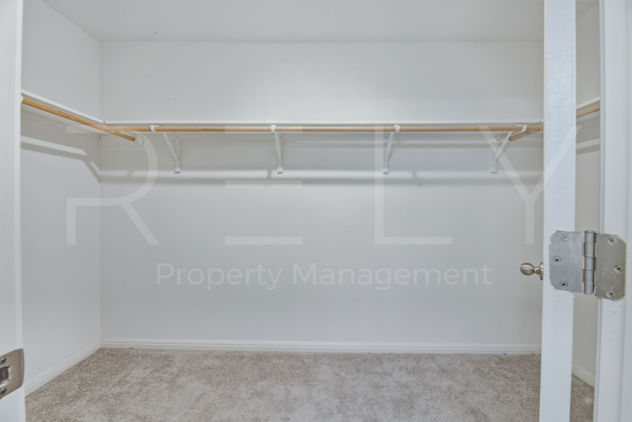 220 Wonderful Life Way Jarrell, TX 76537 - Photo 26 of 35 Walk in closet with carpet floors