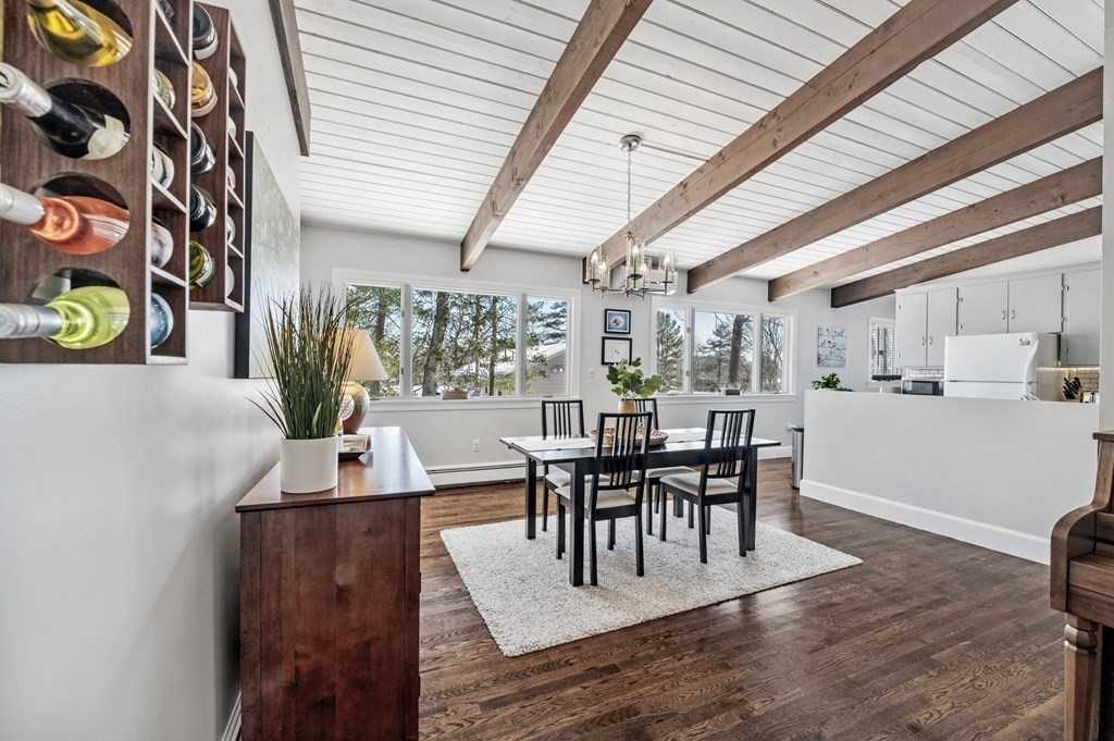 19 Walnut Road Swampscott, MA 01907 - Photo 13 of 36 a view of a dining room with furniture and chandelier