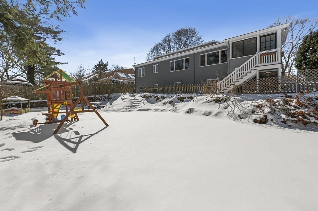 19 Walnut Road Swampscott, MA 01907 - Photo 34 of 36 a view of a backyard of the house