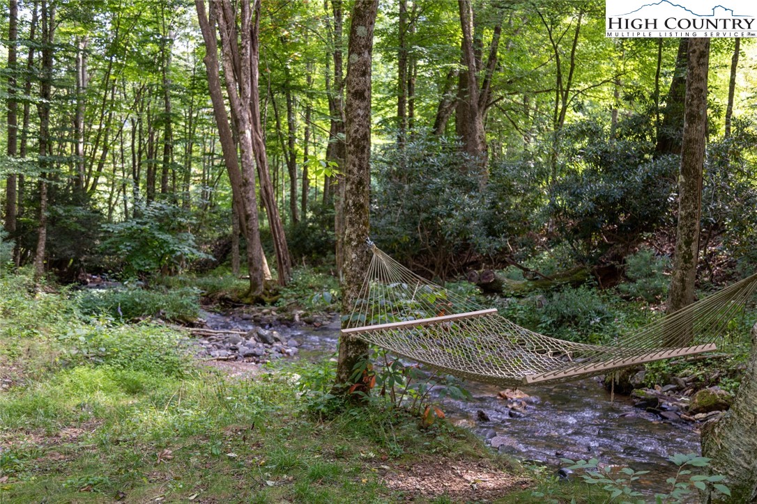 184 Norris Creek Road Boone, NC 28607 - Photo 44 of 49 a garden view with a seating space