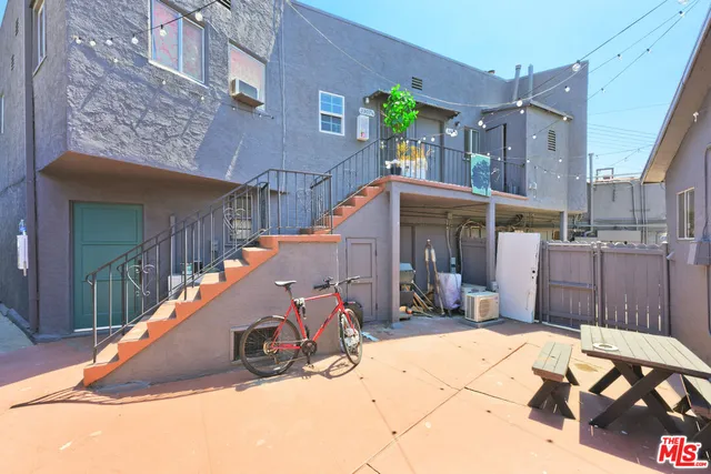 a view of a house with a sink and stairs