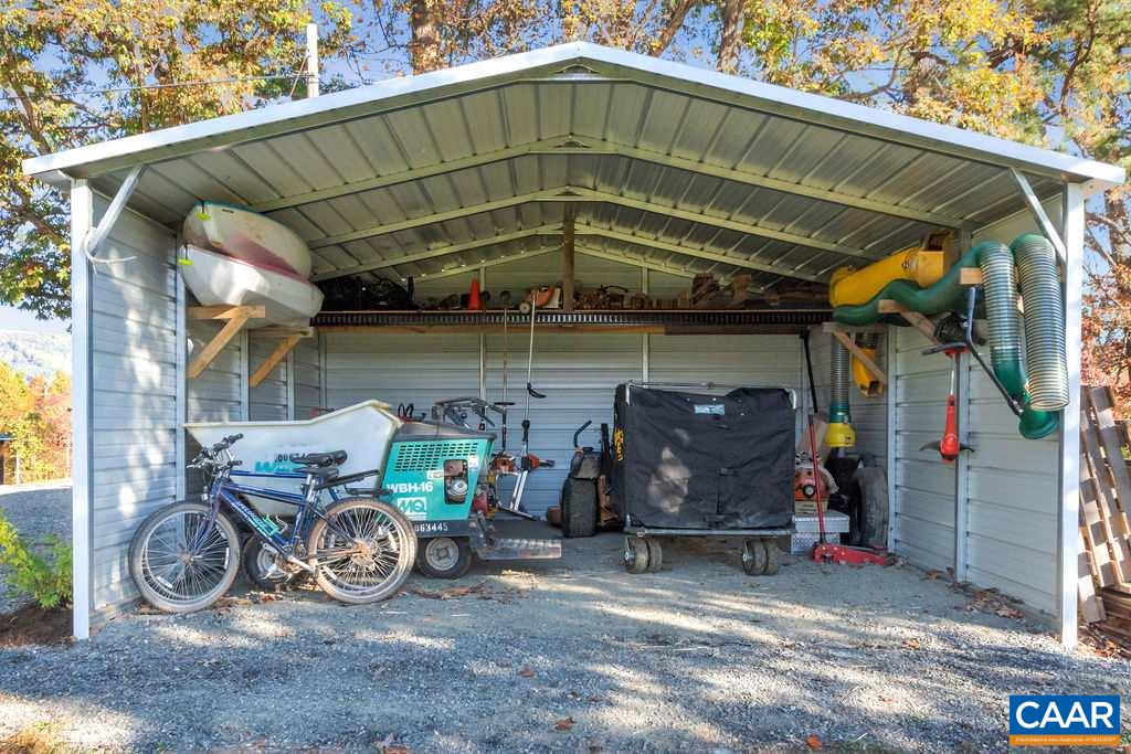 404 Blue Run Road Stanardsville, VA 22973 - Photo 43 of 43 a view of a car in garage