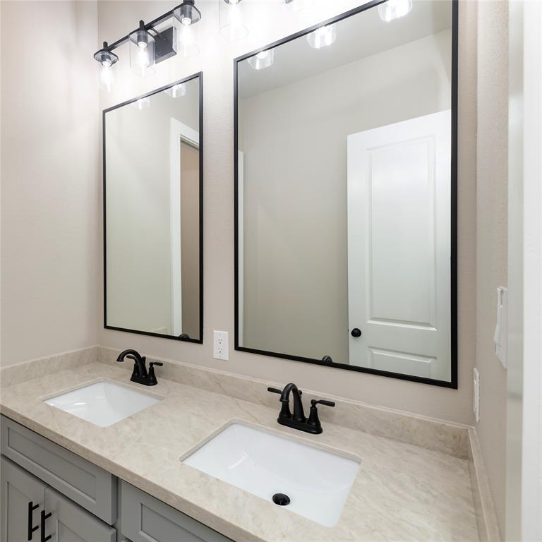 217 Fm 2258 Venus, TX 76084 - Photo 34 of 36 a bathroom with a sink and a mirror