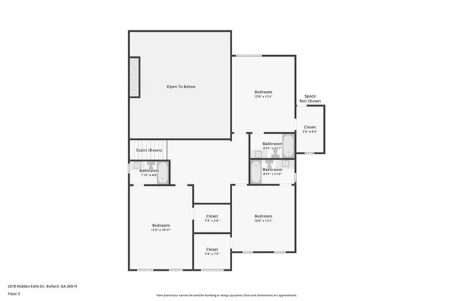 $918,000 | 2878 Hidden Falls Drive Northeast, Buford, GA 30519