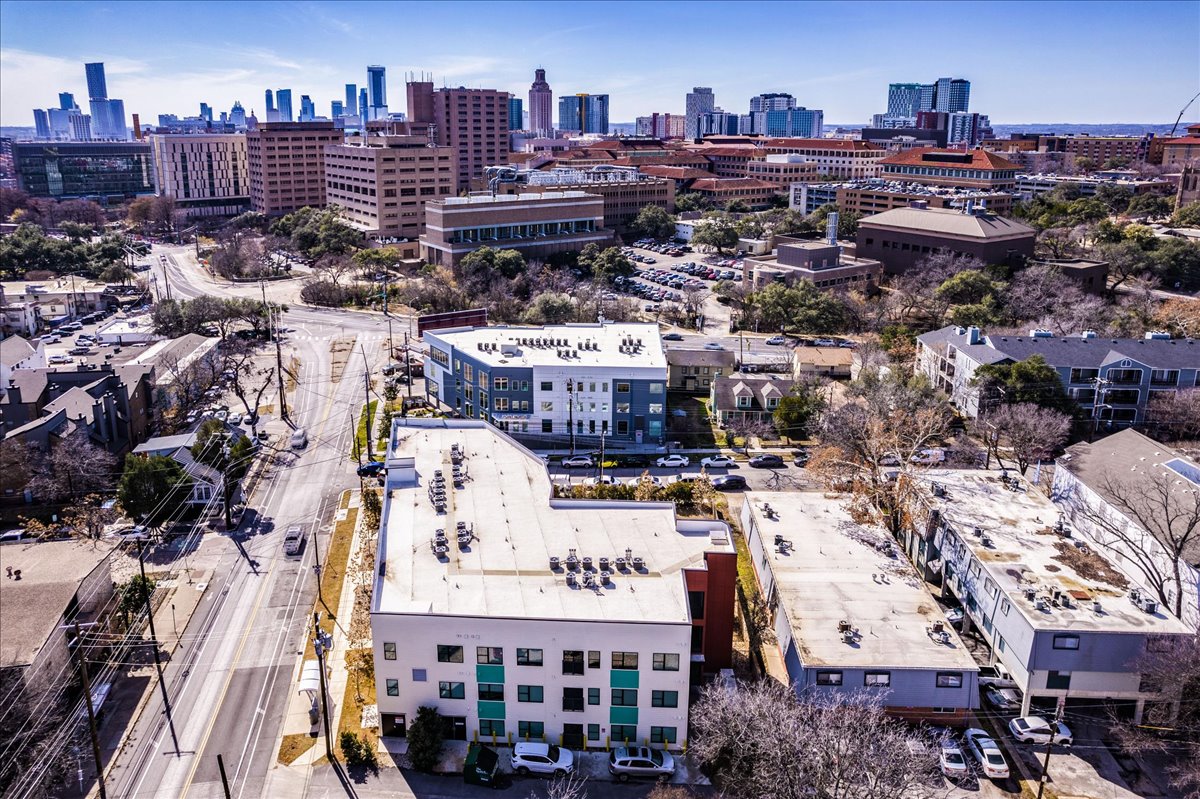 3000 Duval Street, Unit 102 Austin, TX 78705 - Photo 30 of 40 View of property location featuring skyline