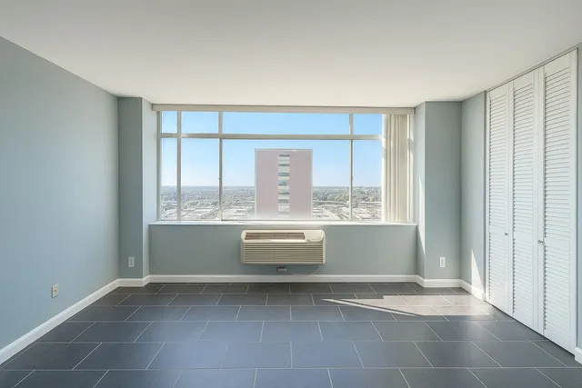 a view of room with window